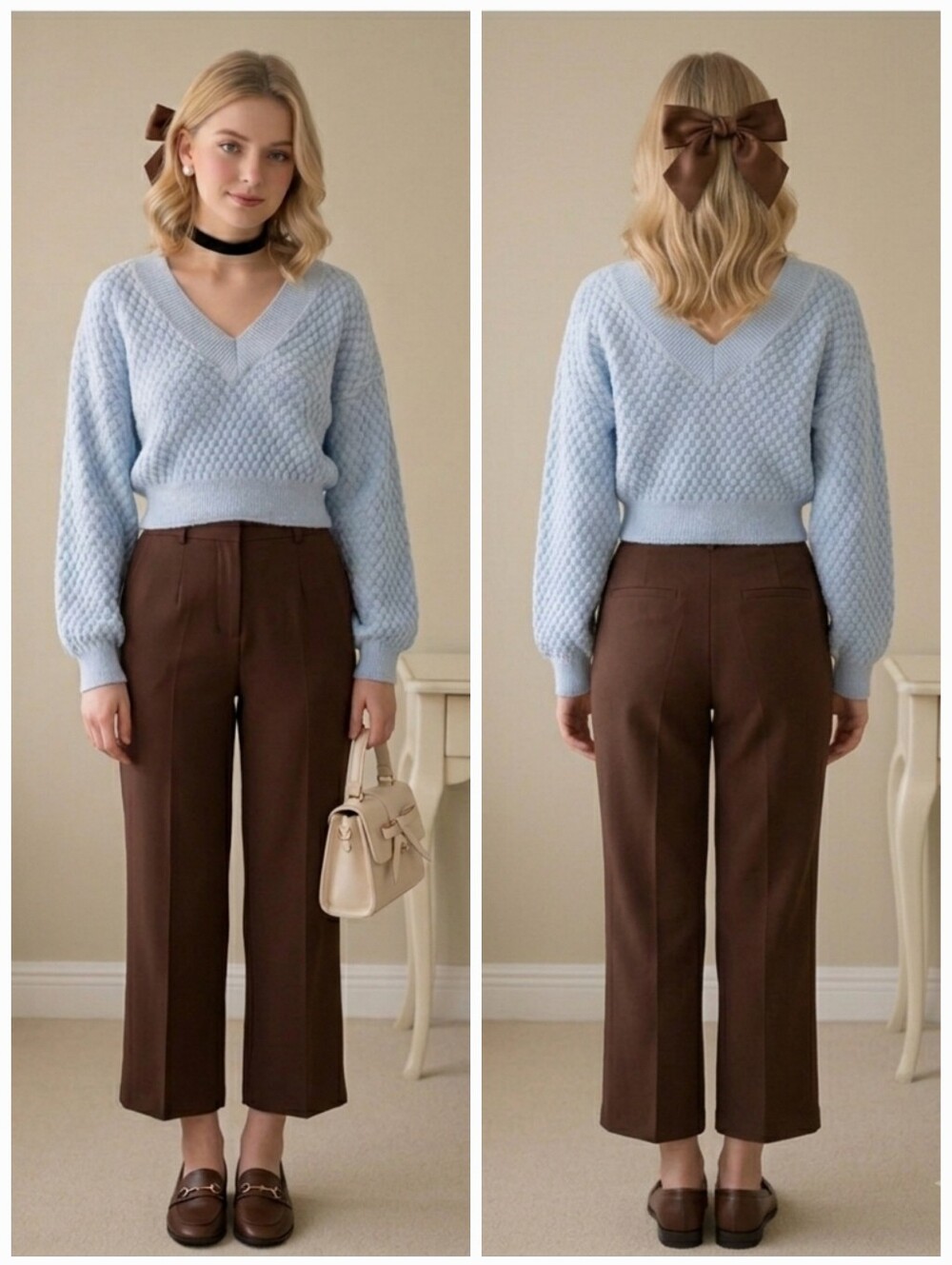 NWT Forever 21 S Y2K Romantic Coquette Girl Dainty Pastel Bobble Knit Sweater